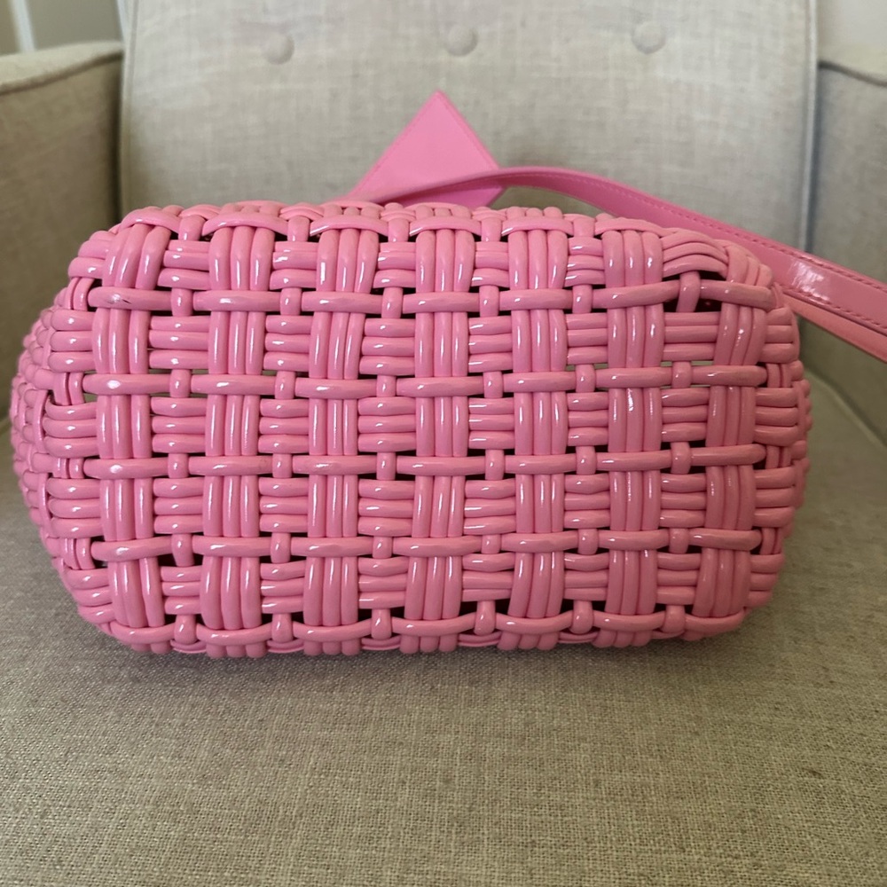 Balenciaga Pink Woven Women's Bag XS - Picture 7 of 9